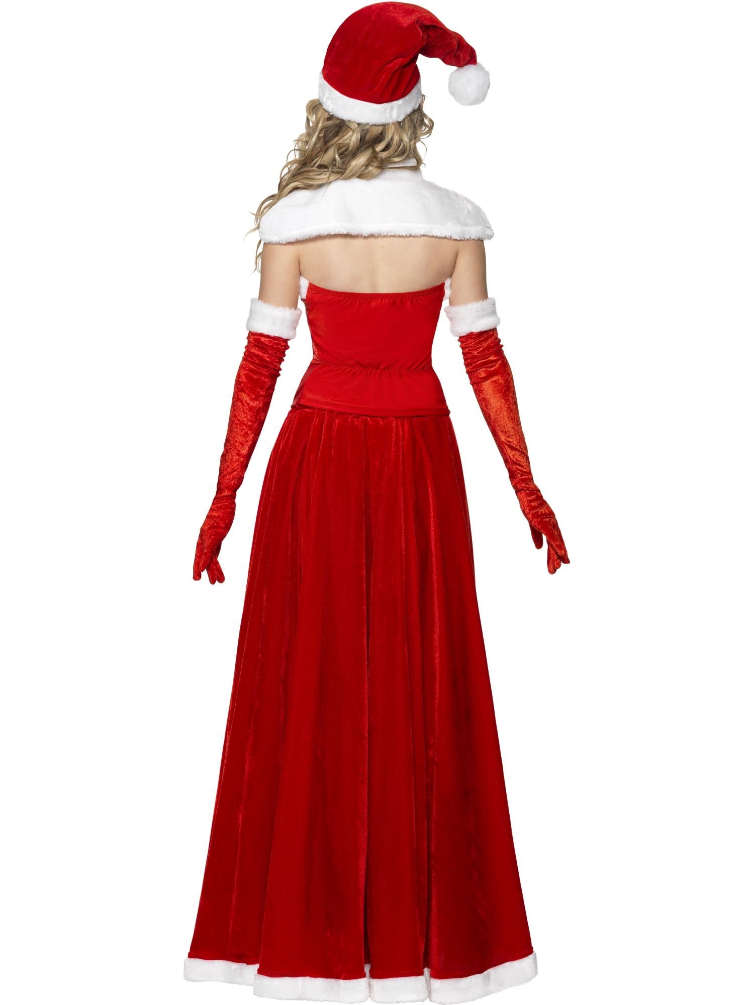 Luxury Miss Santa Costume Smiffys Luxury Miss Santa Costume Smiffys