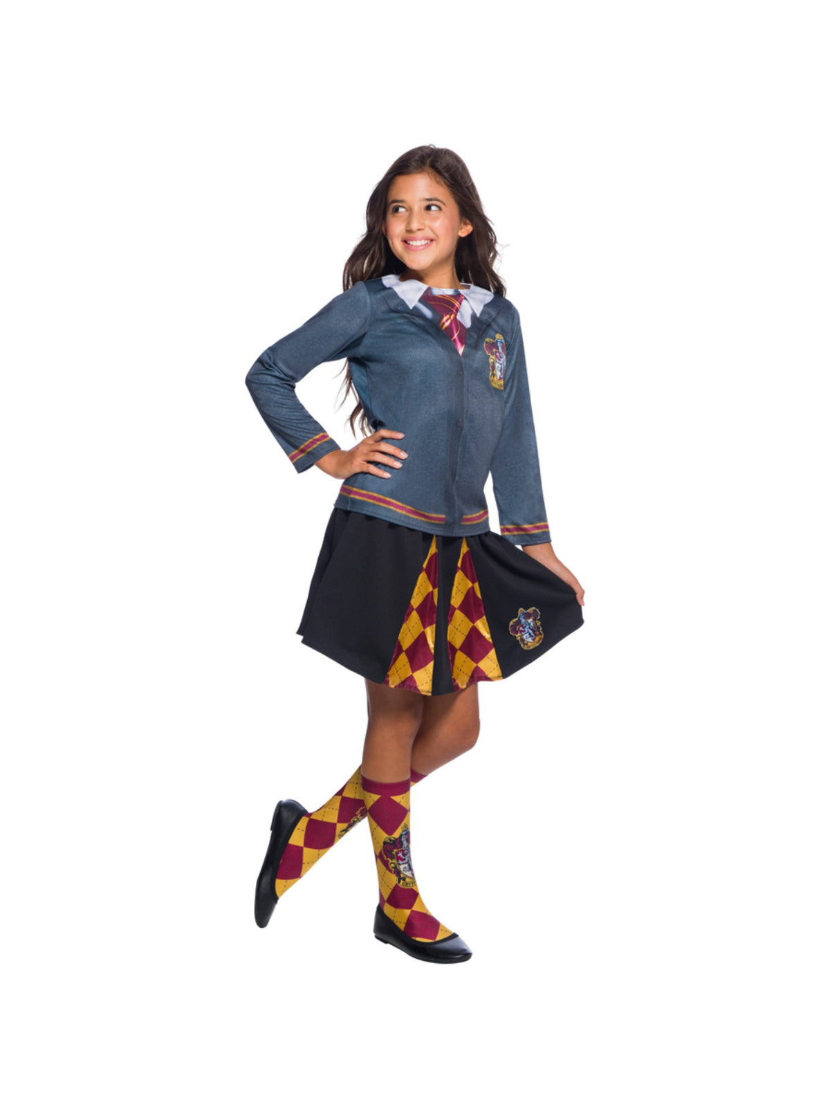 Kids Gryffindor Skirt Costume