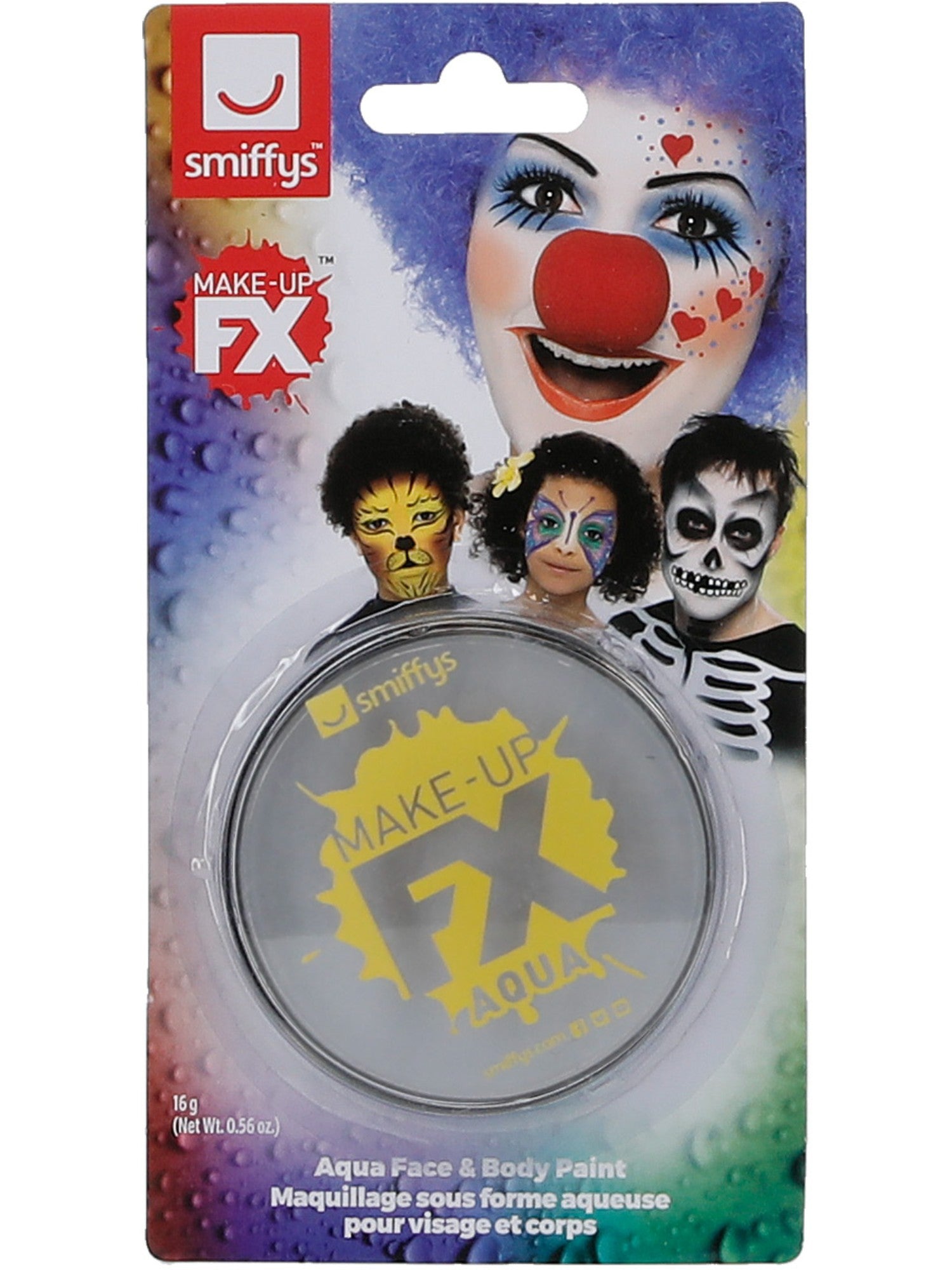 Smiffys Make-Up FX, Light Grey