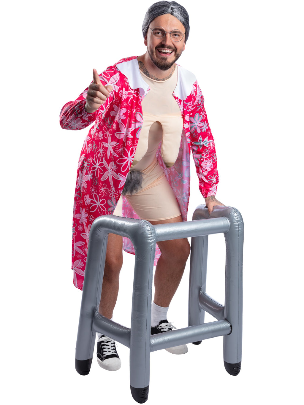 Gravity Granny Costume