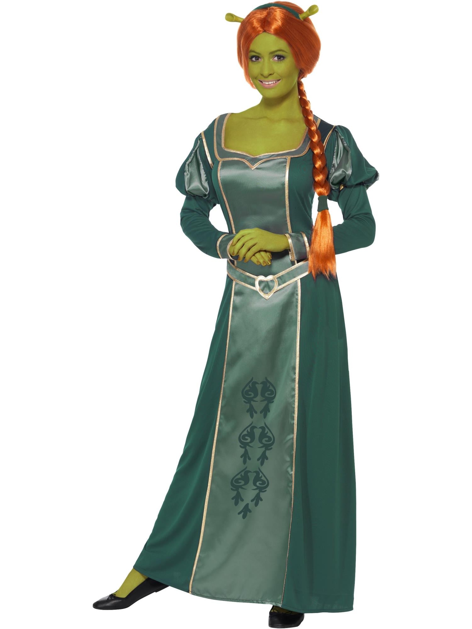 strapless open back dress Shrek Fiona Costume – Smiffys