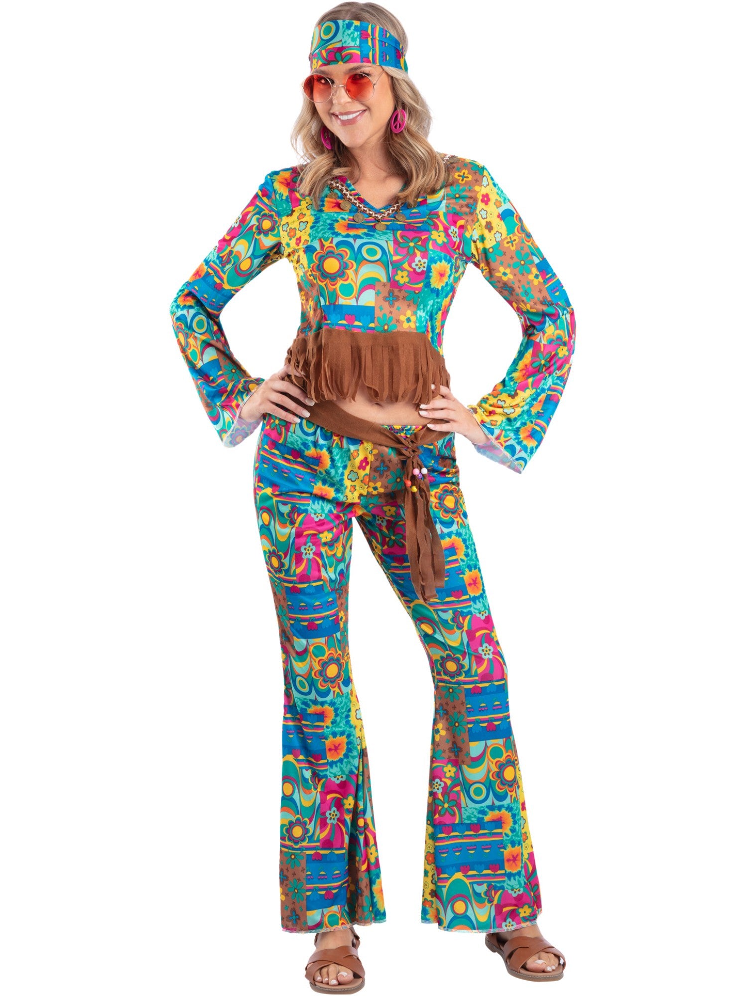 Hippie Flower Power Costume