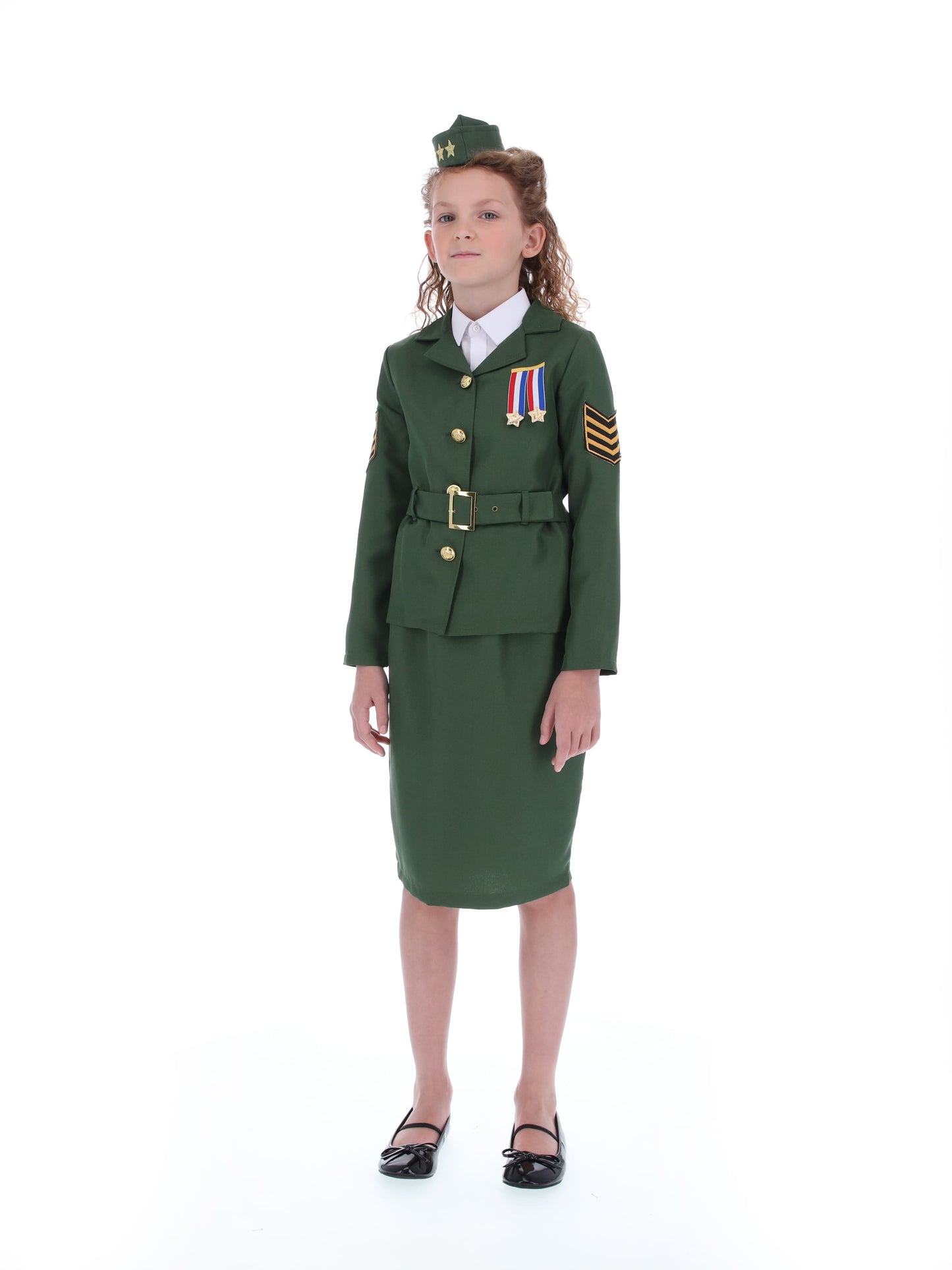 WW2 Army Girl Costume, Childs