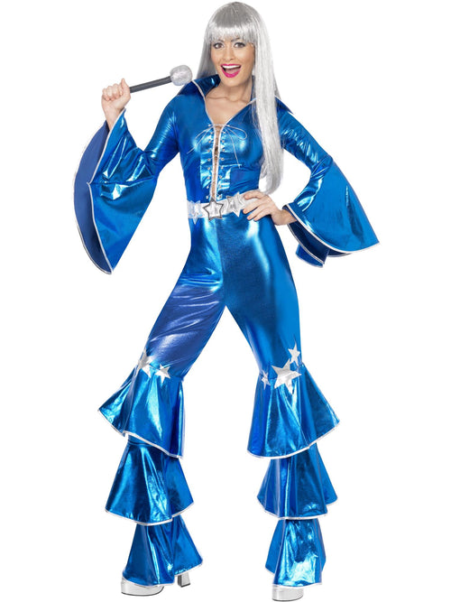 1970s Dancing Dream Costume, Blue