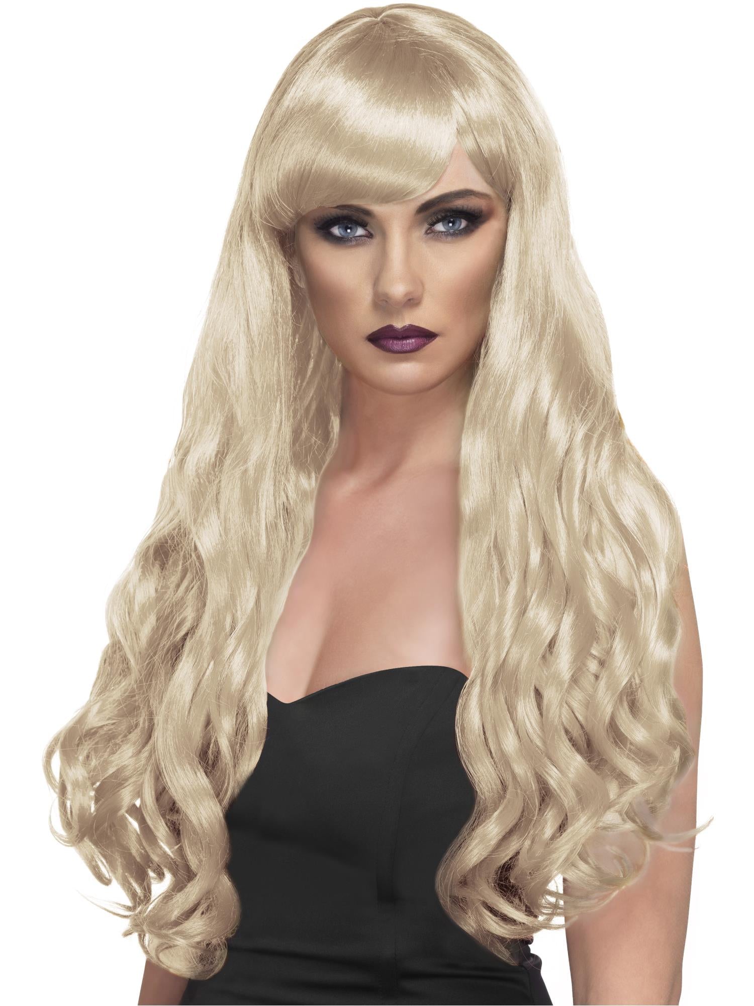 Desire Long Curly Wig with Fringe