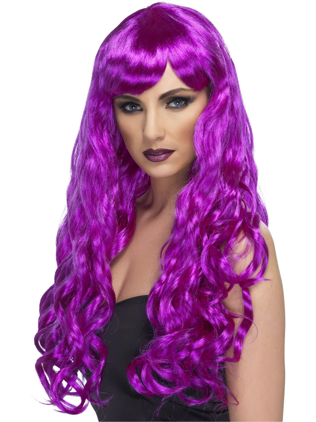 Desire Long Curly Wig with Fringe