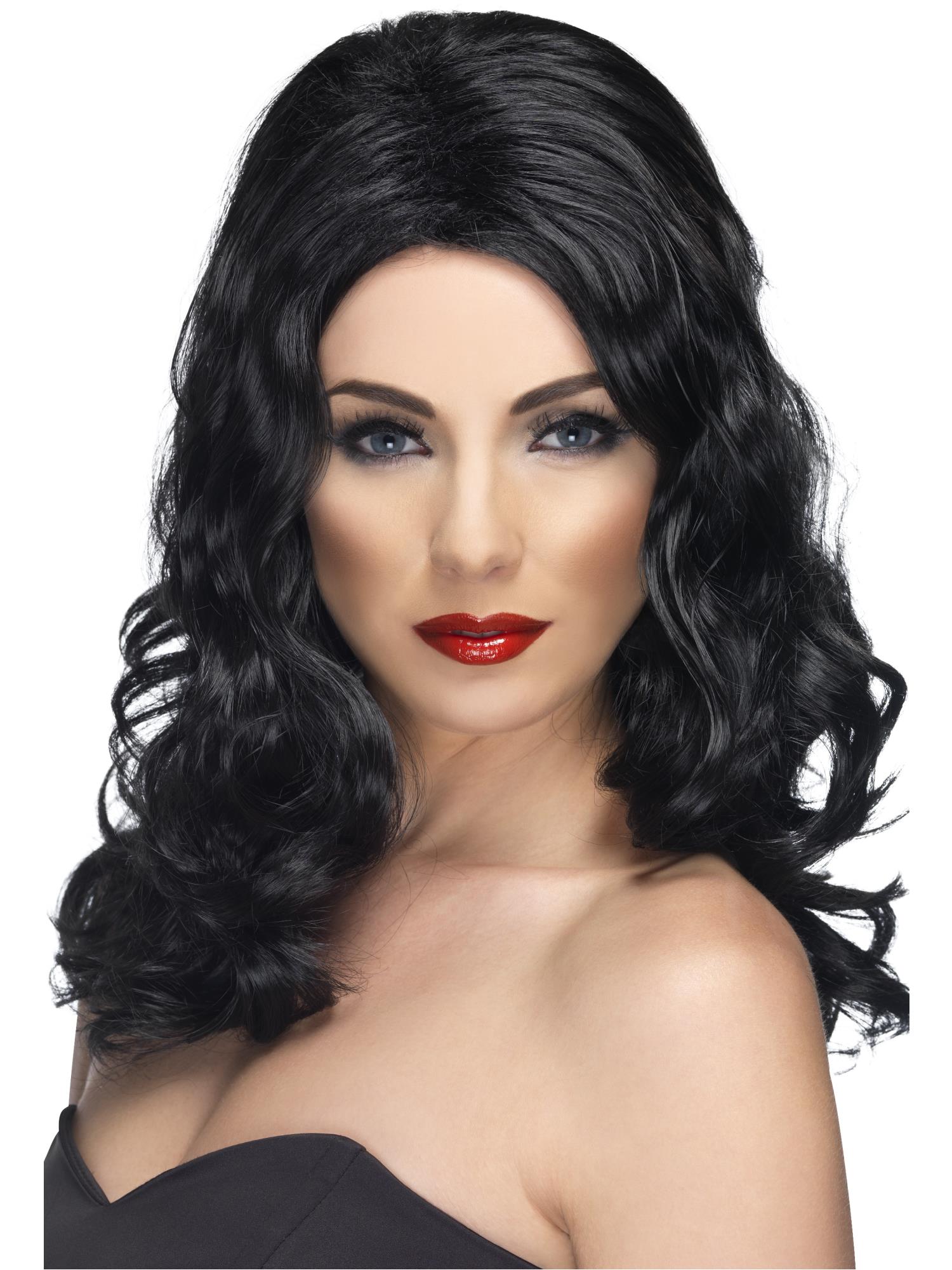 Glamorous Long And Wavy Wig Smiffys glamorous-long-and-wavy-wig-smiffys