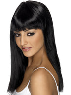 Glamourama Long and Straight Wig with Fringe
