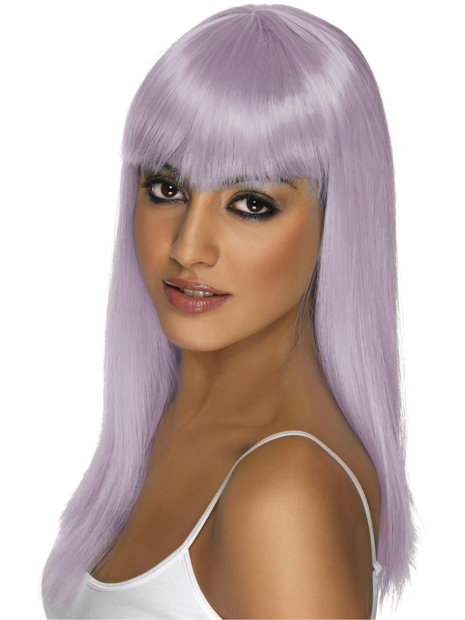 Glamourama Long and Straight Wig with Fringe