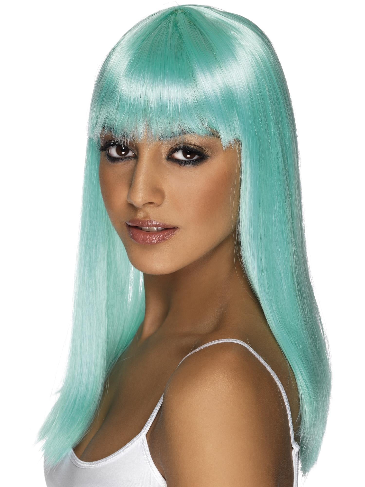 Glamourama Long and Straight Wig with Fringe