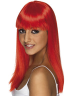 Glamourama Long and Straight Wig with Fringe
