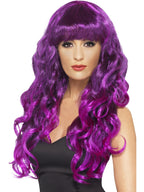 Siren Long Curly Wig with Fringe