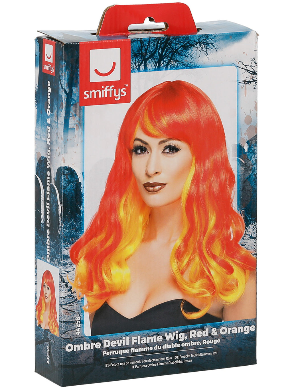 Ombre Devil Flame Wig