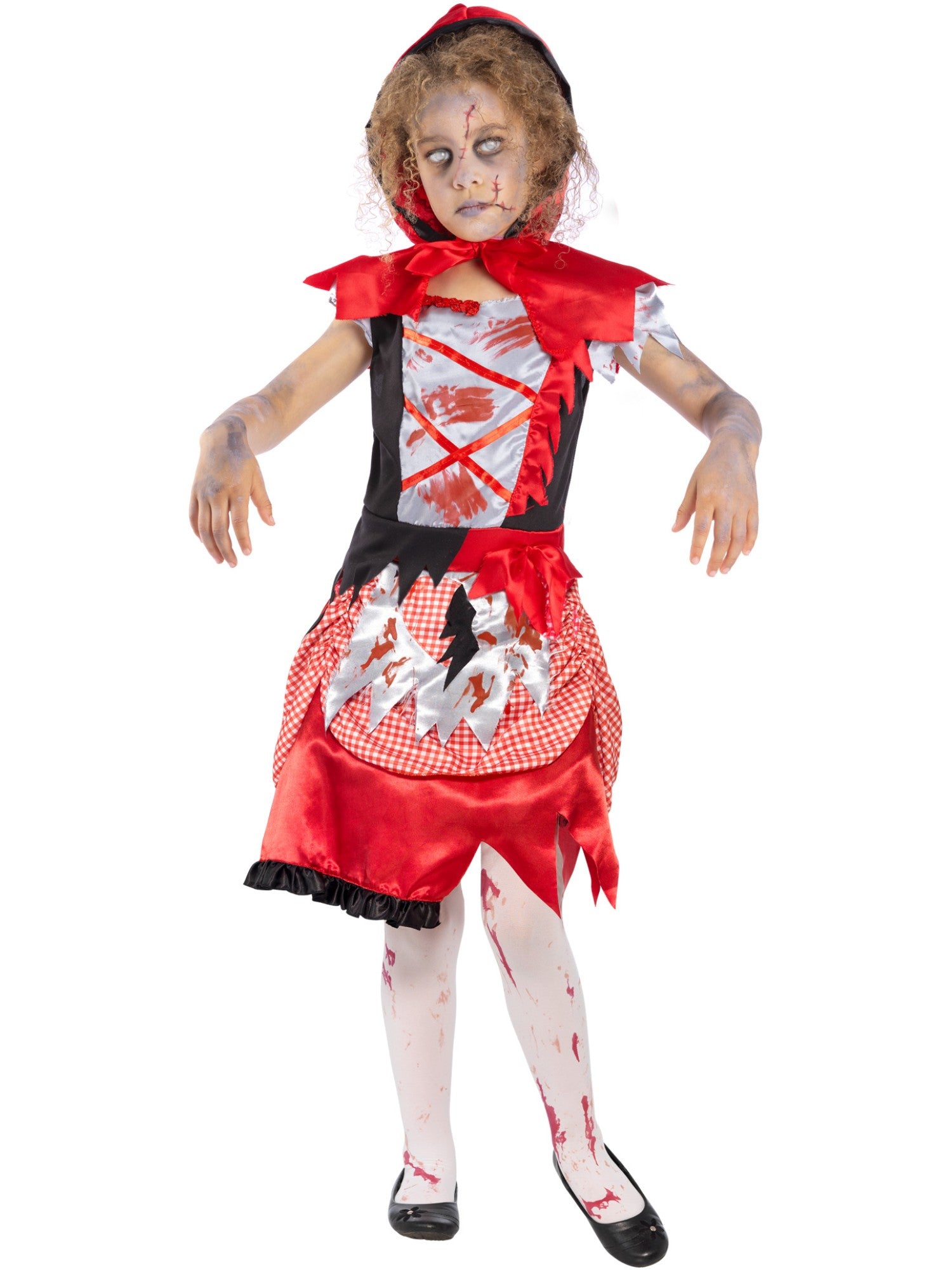 Zombie Miss Hood Child Girl's Costume