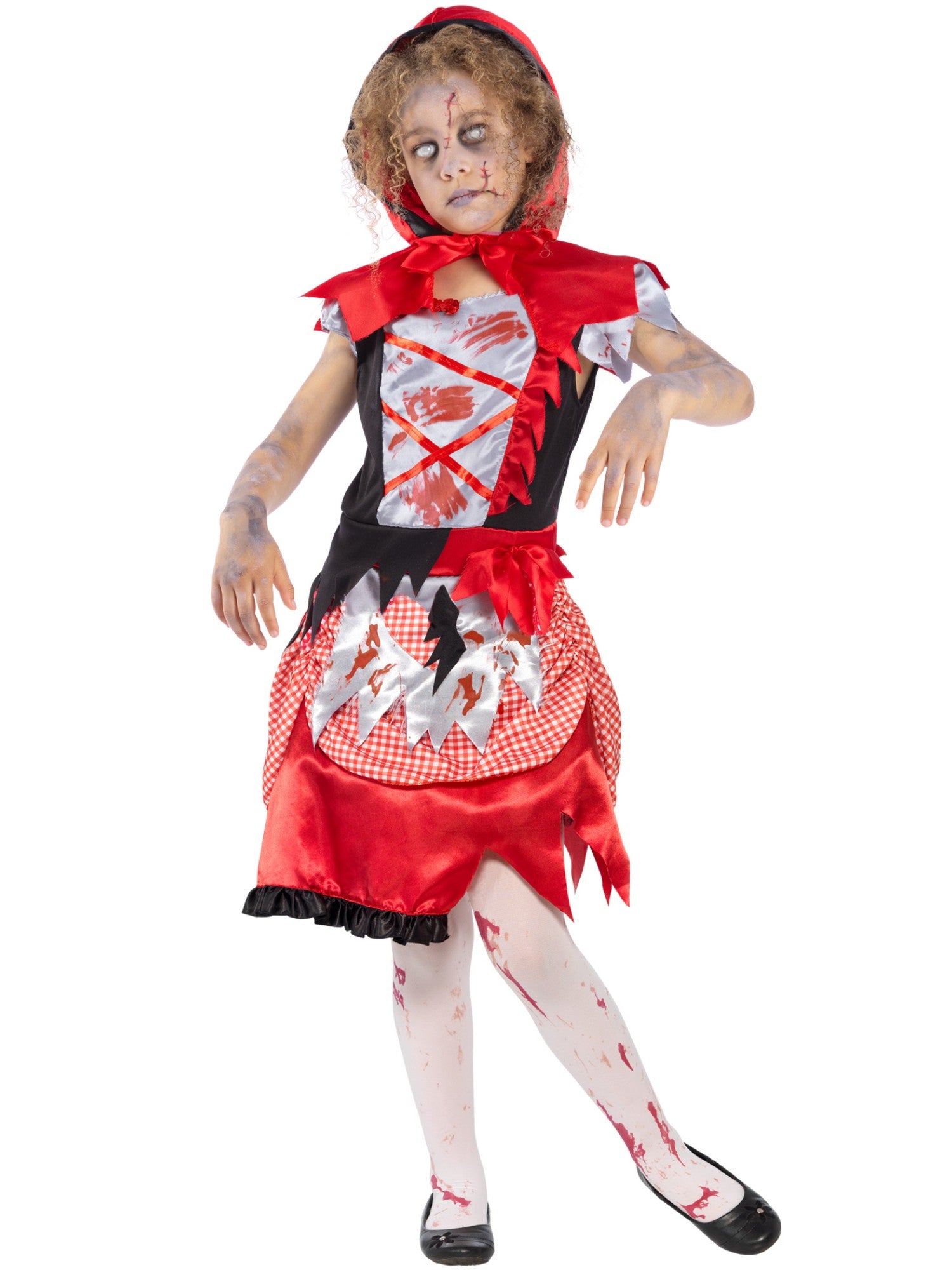 Zombie Miss Hood Child Girl's Costume