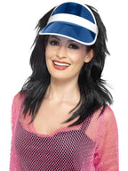 80s Sun Visor, Blue