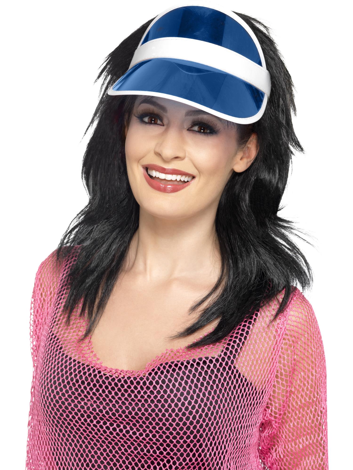 80s Sun Visor, Blue