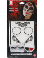 Day of the Dead Glamour Make-Up Kit, with