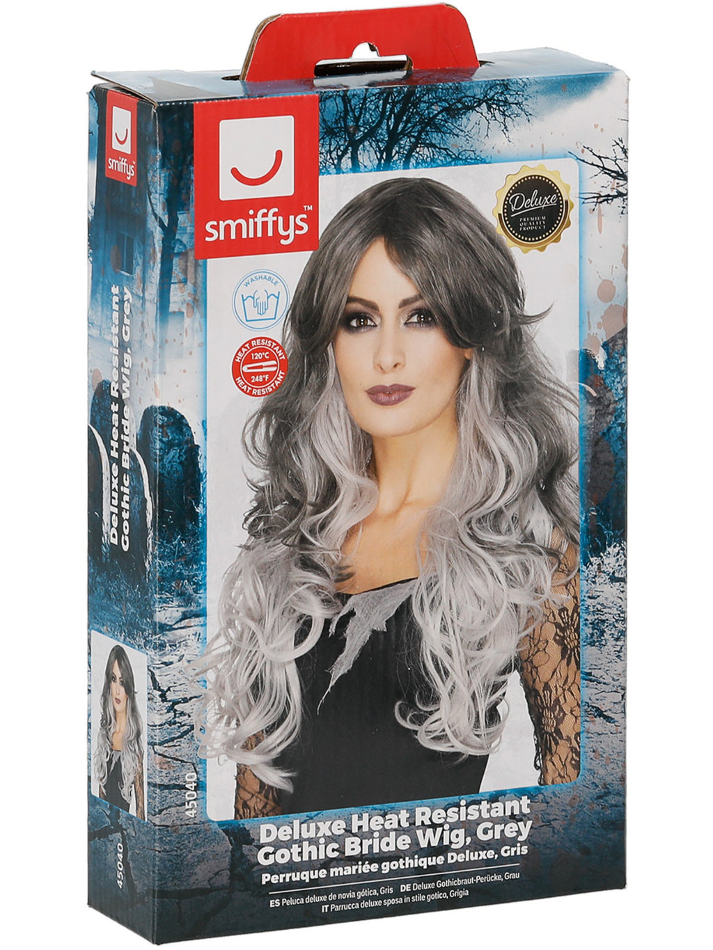 Deluxe Gothic Bride Wig