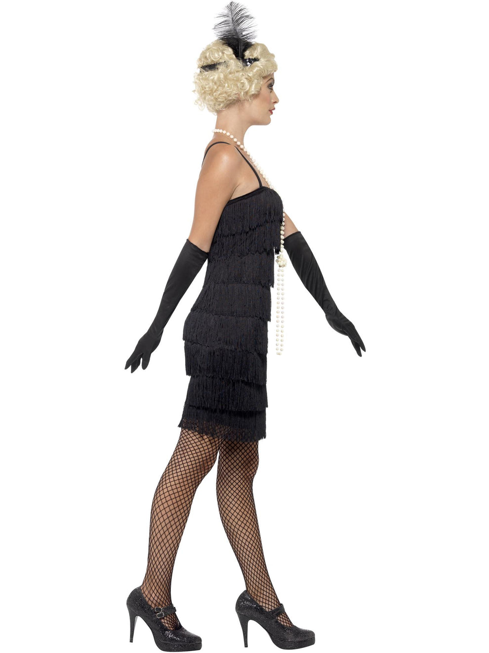 Flapper Costume Short Burgundy Red Dress
