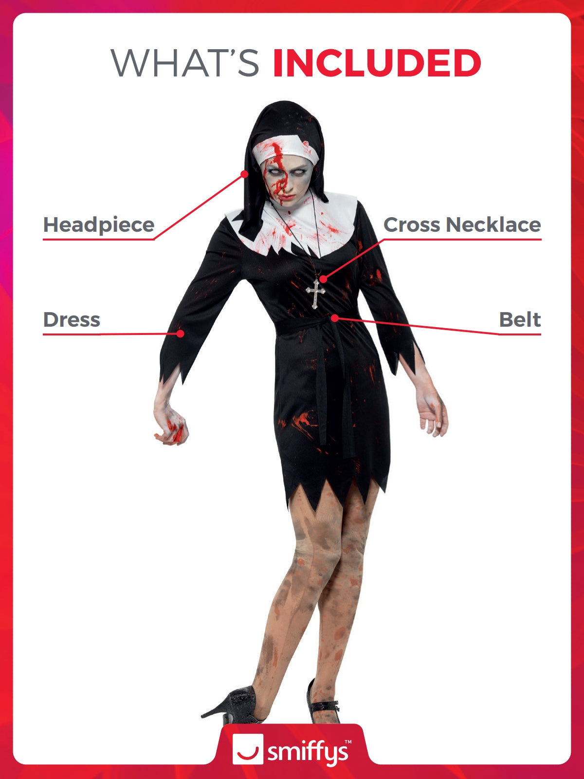 Zombie Sister Adult Women's Costume