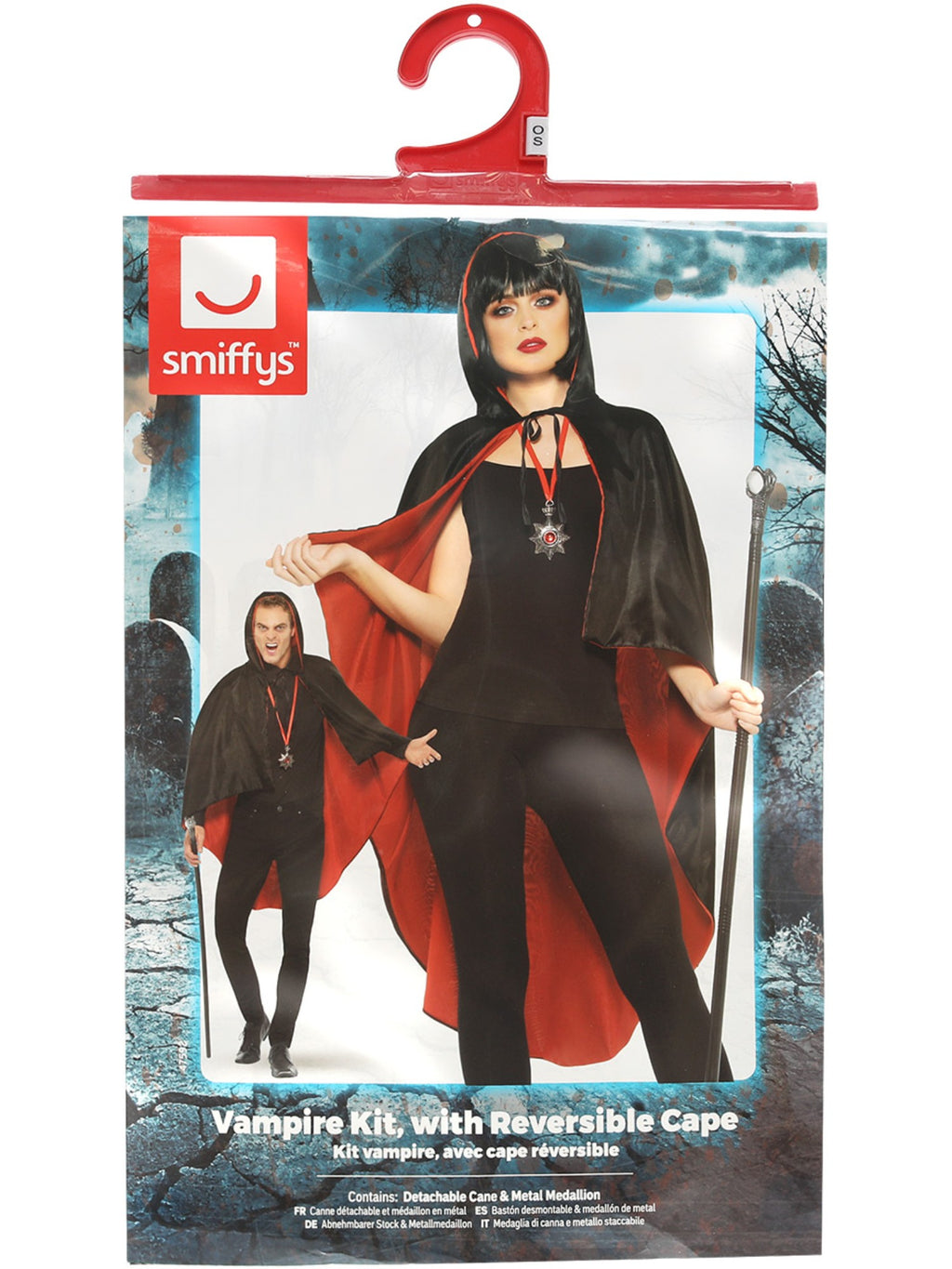 Vampire Kit, with Reversible Cape