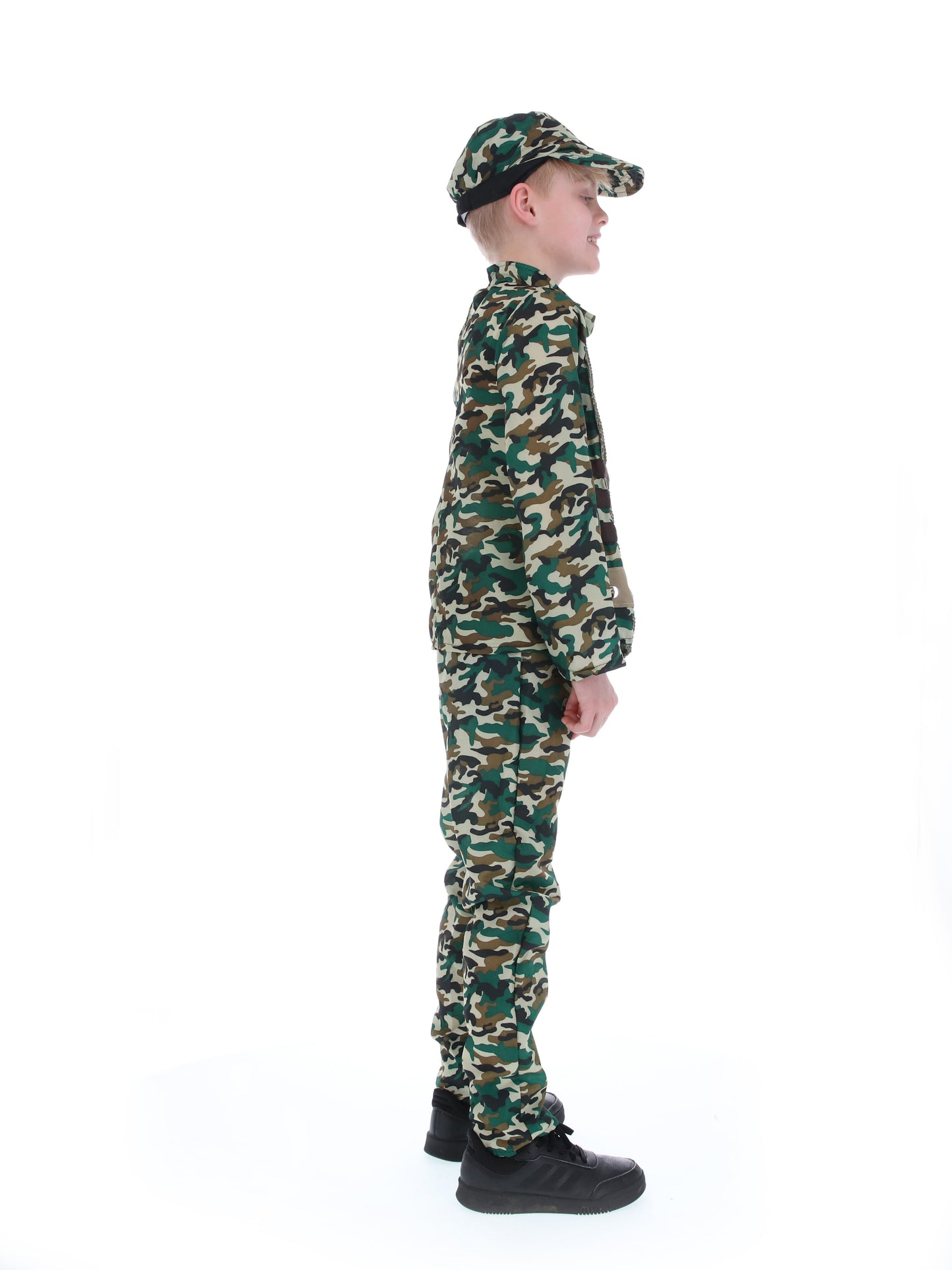 Camouflage Military Boy Costume