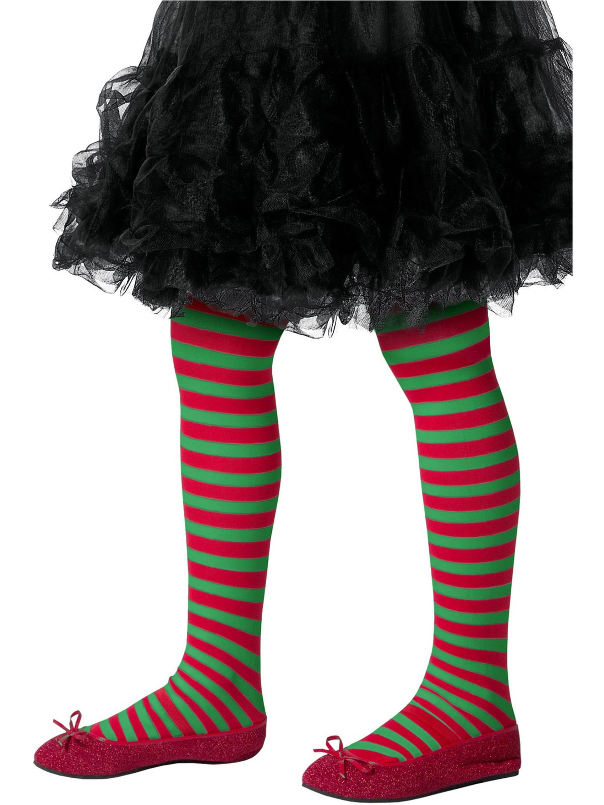 Striped Tights & Green