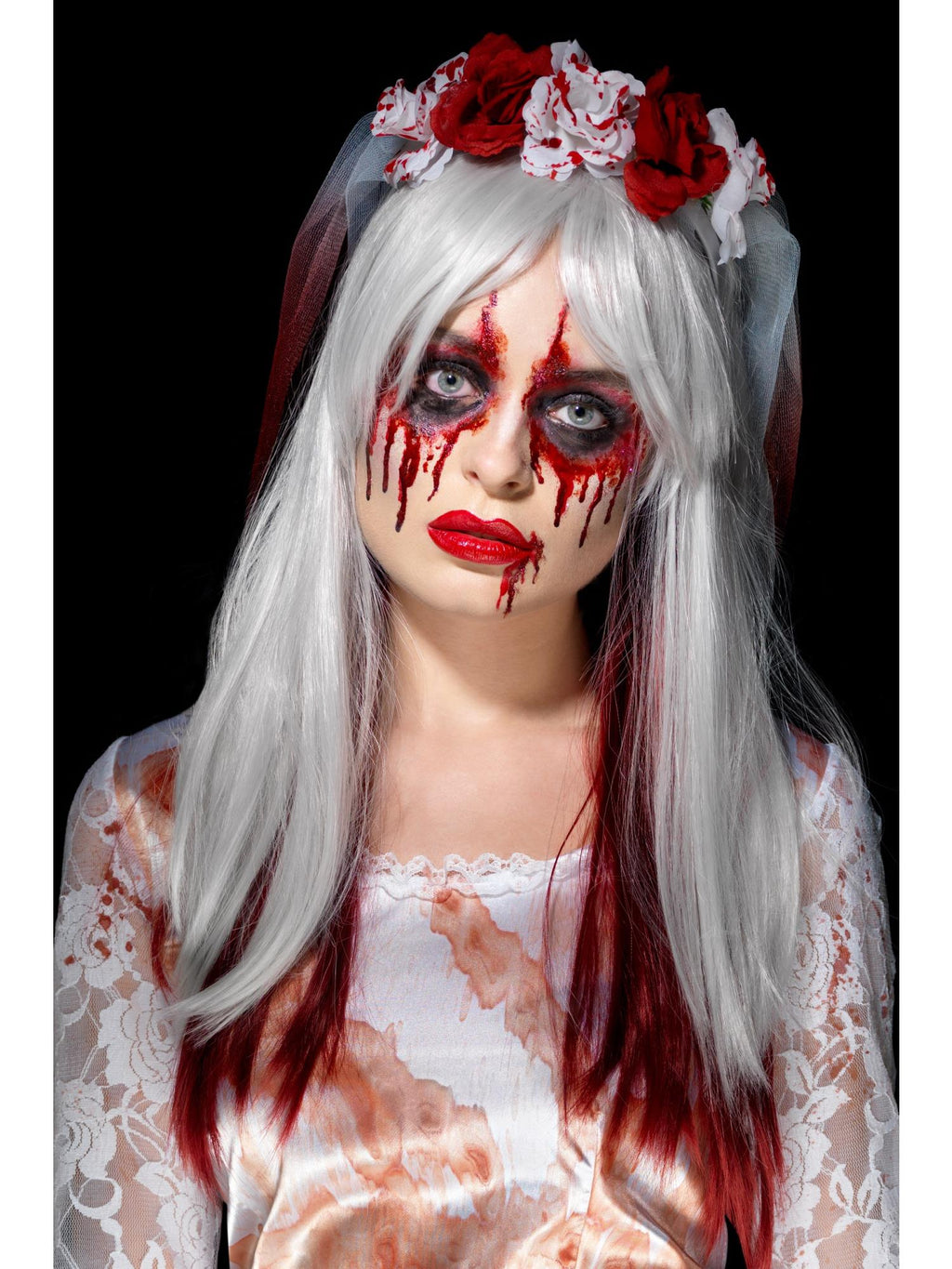 Blood Drip Bride Cosmetic Kit, Aqua