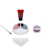 Blood Drip Bride Cosmetic Kit, Aqua