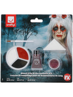 Blood Drip Bride Cosmetic Kit, Aqua