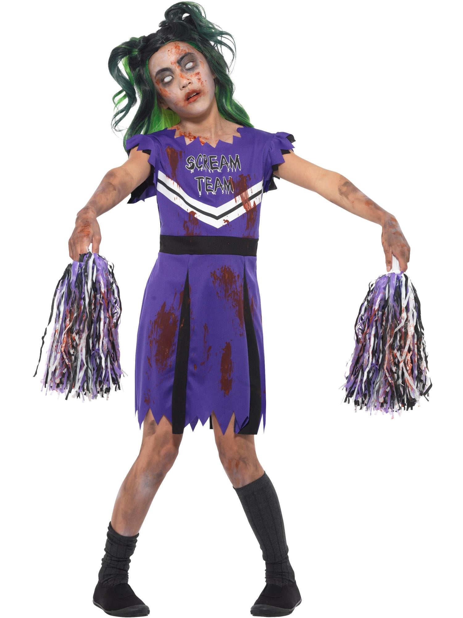 Dark Cheerleader Costume