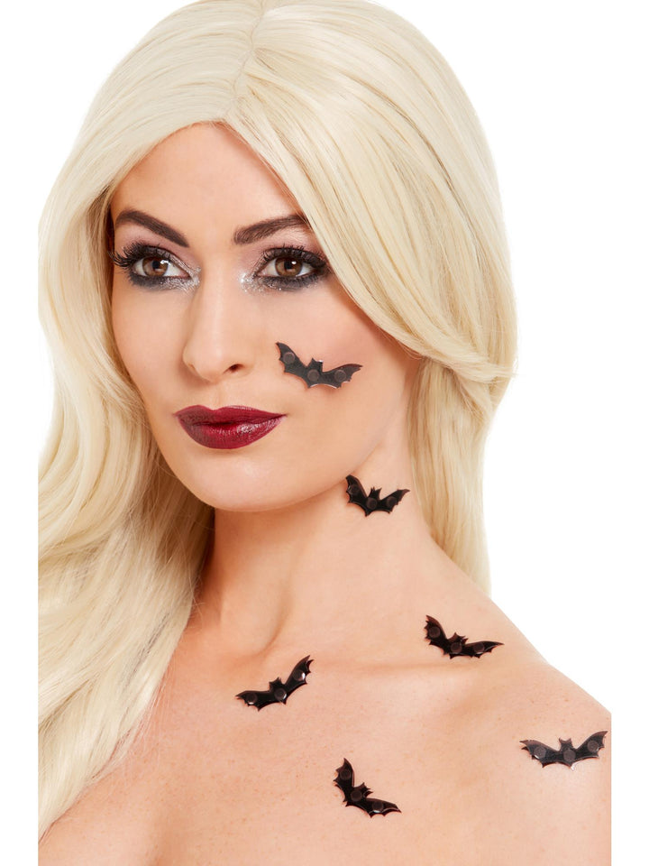 Smiffys Makeup FX Slashed Mouth Kit Aqua Red