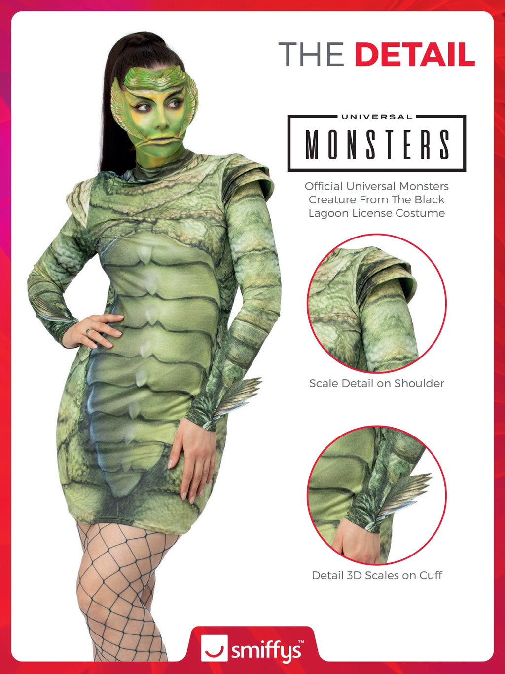 Universal Monsters Creature From The Black, Womens