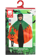 Pumpkin Hooded Cape