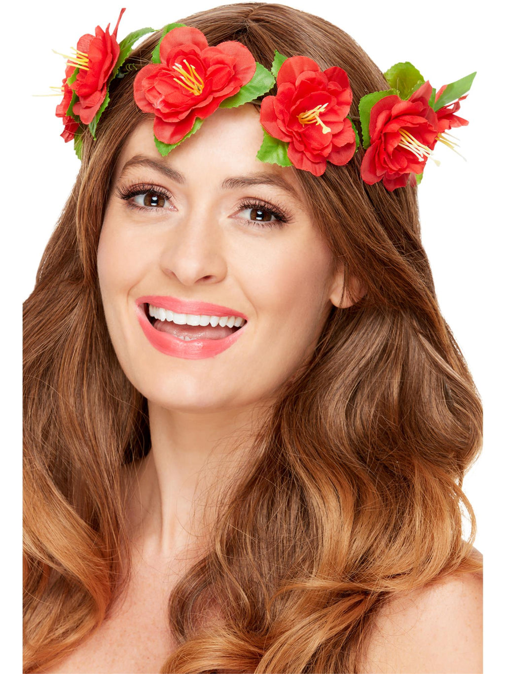 Hawaiian Flower Crown, Red