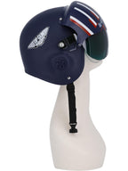 Top Gun Maverick Helmet, Blue and Red
