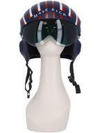 Top Gun Maverick Helmet, Blue and Red