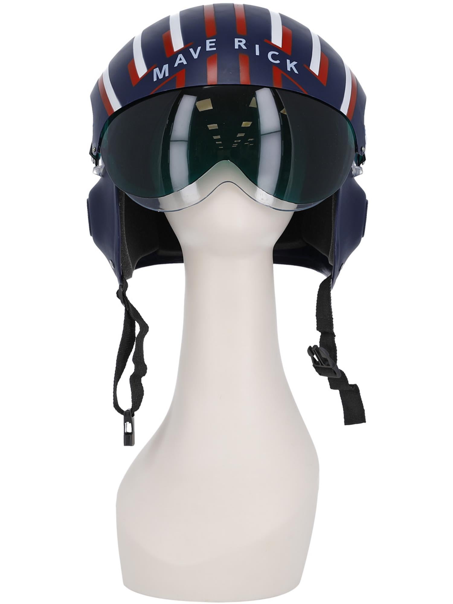 Top Gun Maverick Helmet, Blue and Red