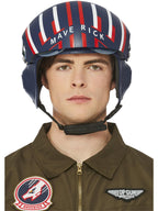 Top Gun Maverick Helmet, Blue and Red