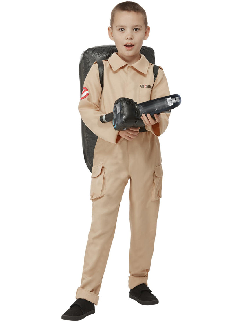 Smiffys Ghostbuster Boiler Suit Men's Fancy Dress Costume