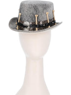 Kids Grey Voodoo Distressed Top Hat