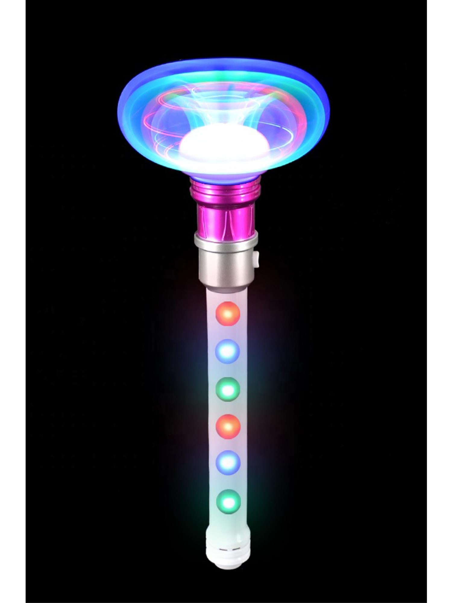 LED Light Up Colour Changing Magic Spinning Wand – Smiffys