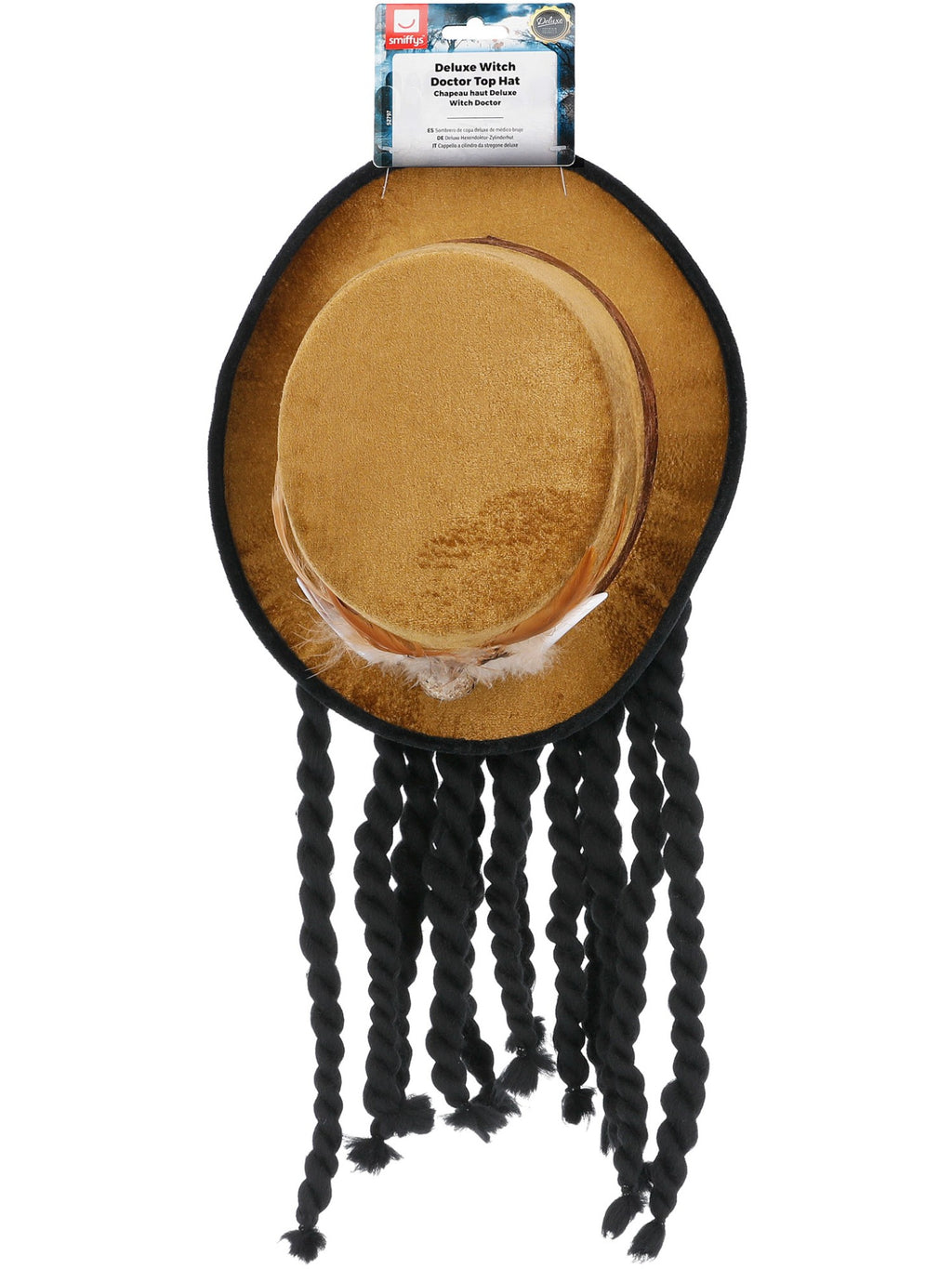 Deluxe Witch Doctor Top Hat