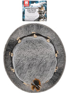 Voodoo Distressed Grey Top Hat