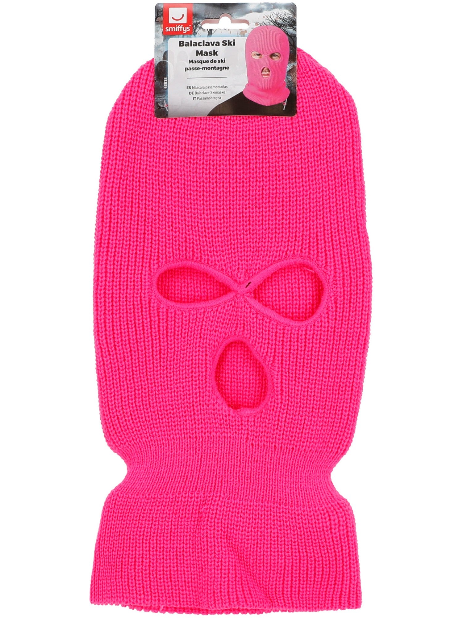 Balaclava Ski Mask, Neon Pink