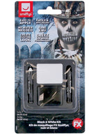 Smiffys Make-Up FX, Black & White Kit
