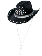 Black Rhinestone Cowboy Hat