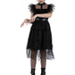 Kids Gothic Prom Costume
