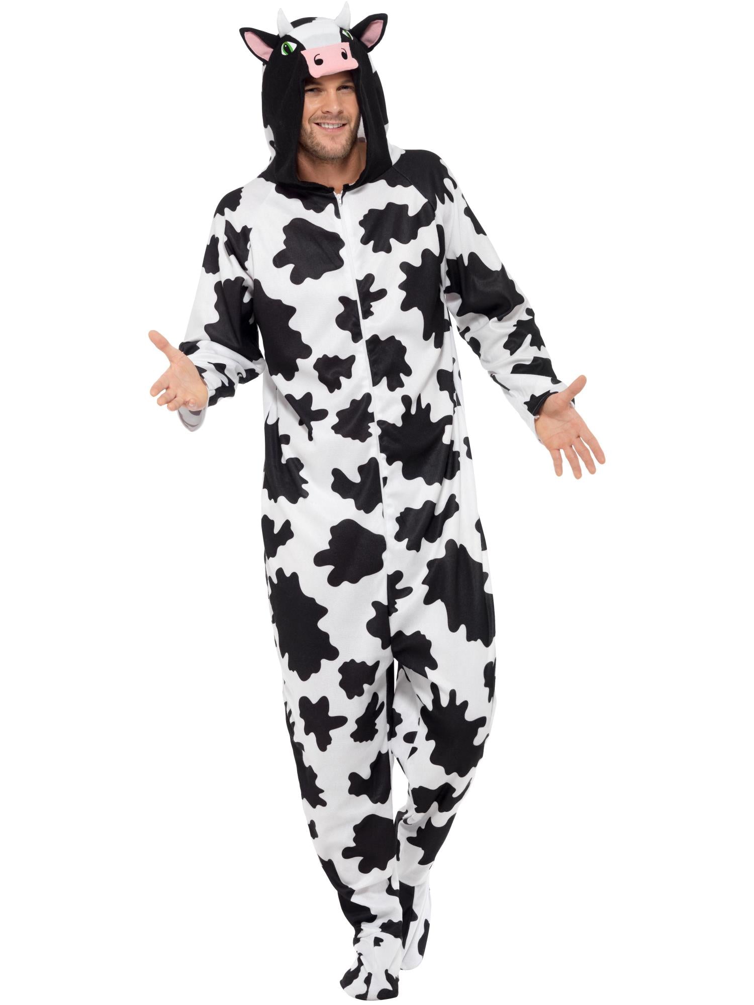 Cow Costume Hooded All One